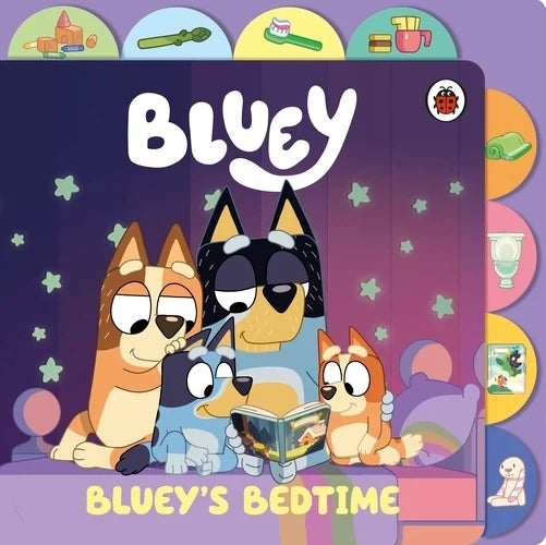 Bluey: Bluey’s Bedtime (Tabbed Board Book)