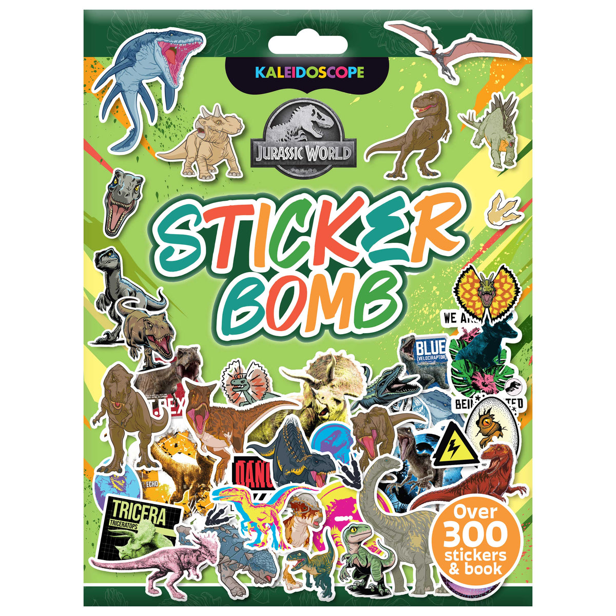 Kaleidoscope Sticker Bomb Jurassic
