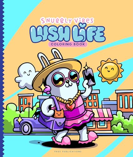 Snuggly Vibes Lush Life Coloring Book