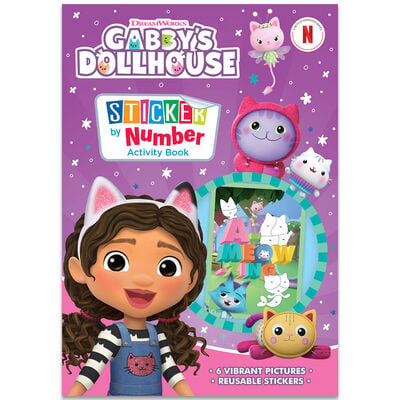 Gabby's Dollhouse Sticker by Numbers