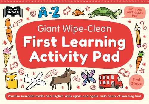 Giant Wipe-Clean First Learning Activity Pad