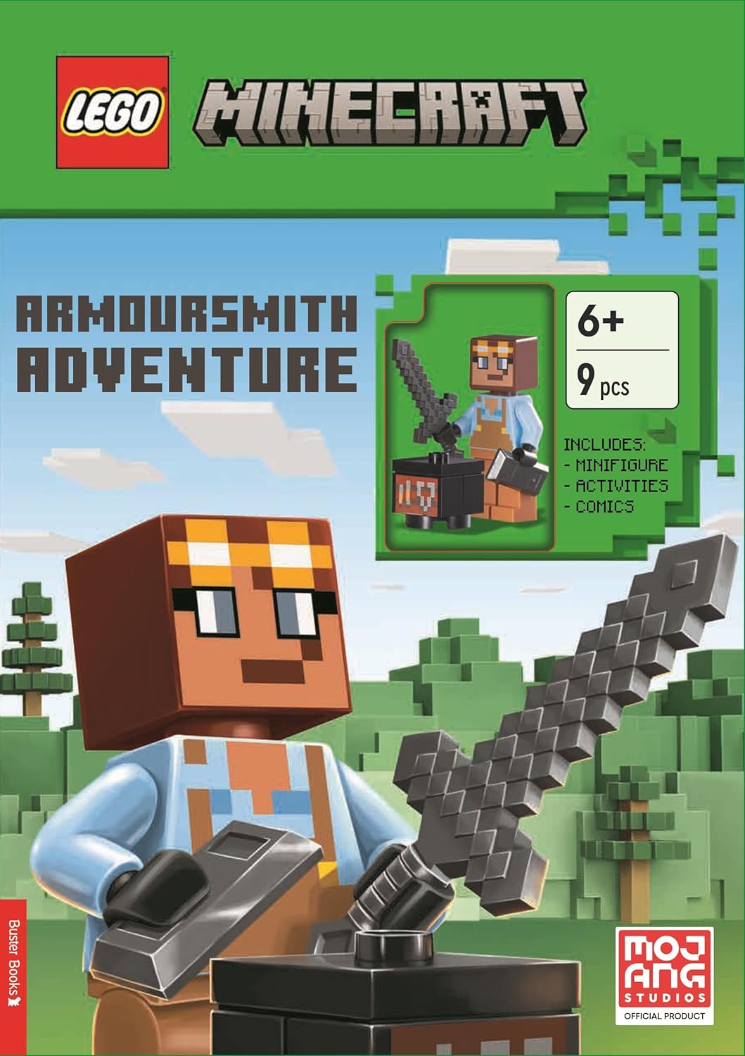 Lego Minecraft Armoursmith Adventure (+ Minifigure)