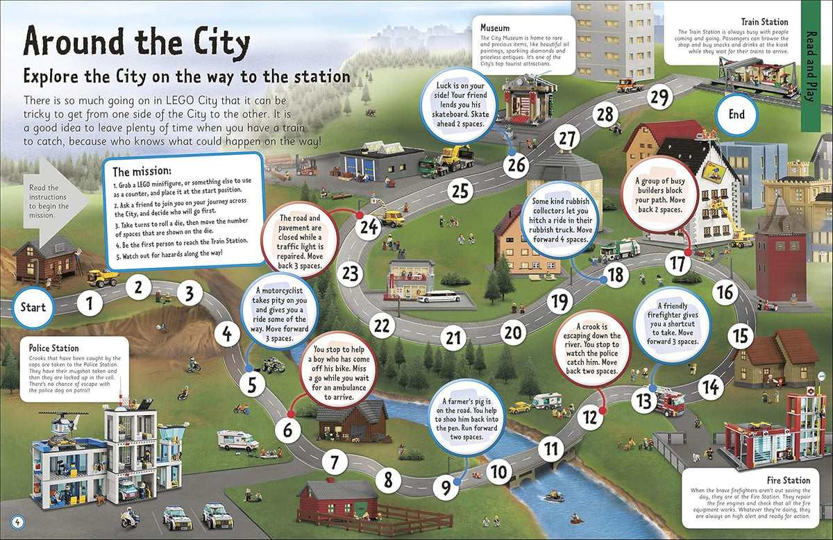 DK Ultimate Factivity Book: Lego City - City Jobs