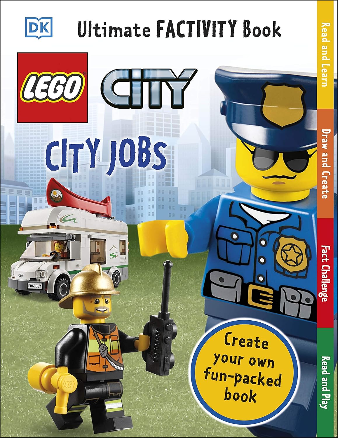 DK Ultimate Factivity Book: Lego City - City Jobs