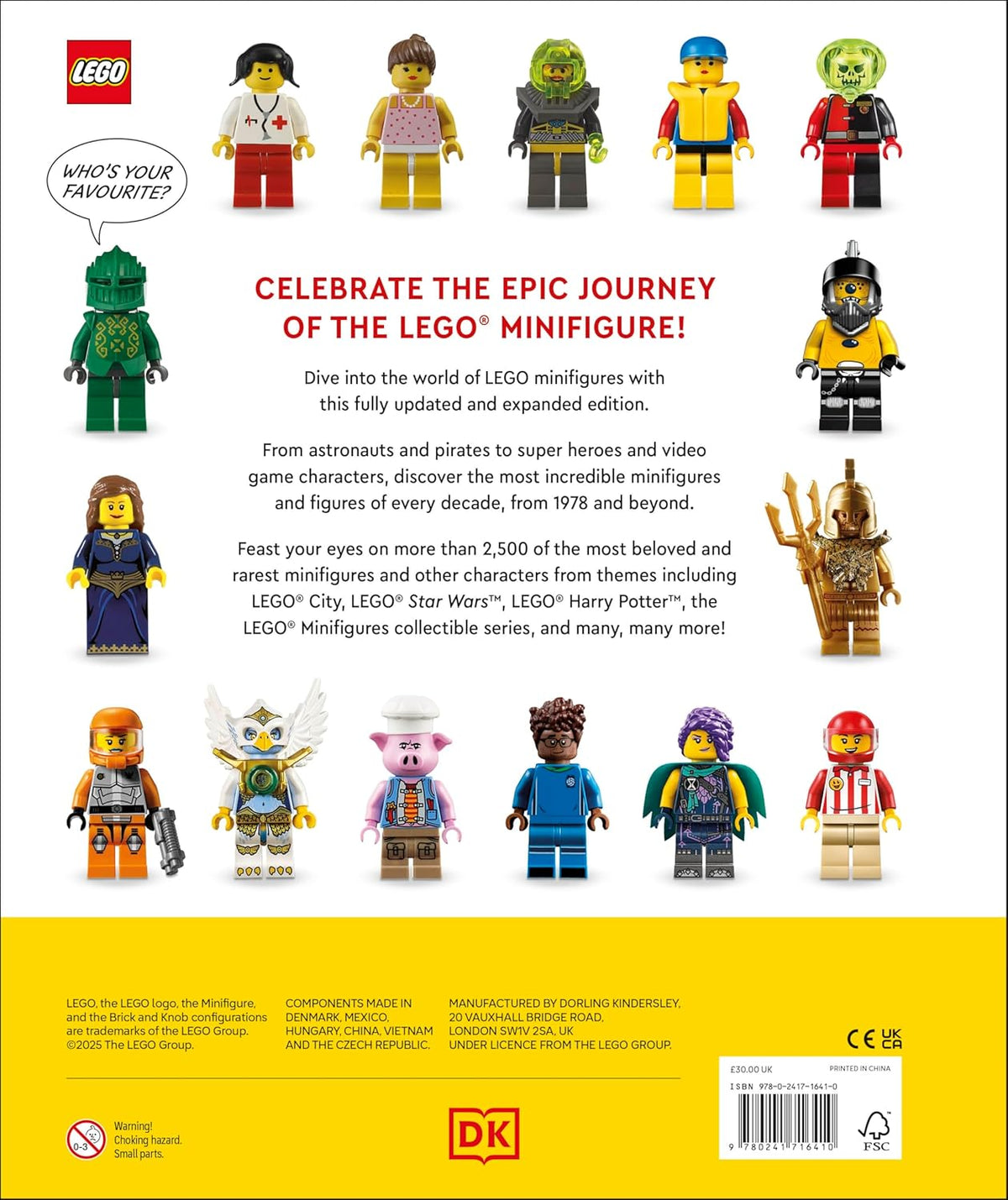 DK Lego Minifigure A Visual History (2025)