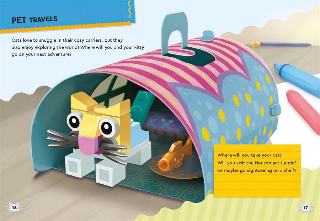 Lego Tiny Pets Build & Fold Crafts (Incl Bricks)