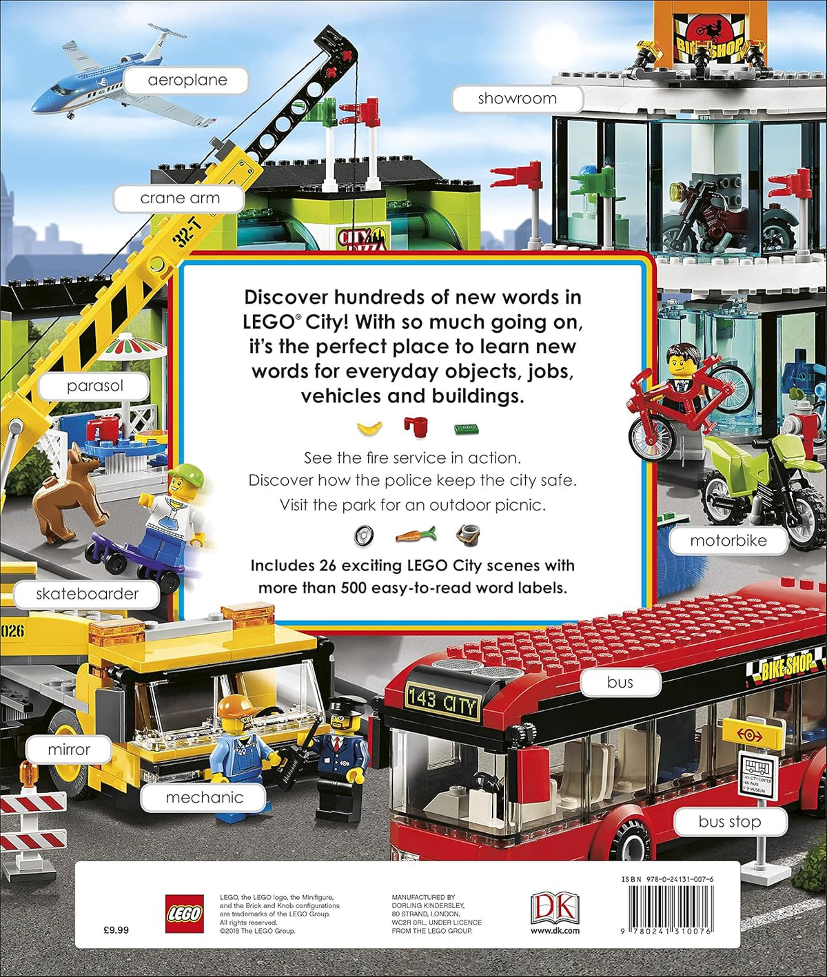 DK Lego City Busy Word Book