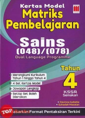 Kertas Model Matriks Pembelajaran - 2026 Sains Tahun 4