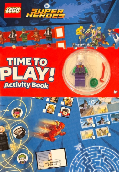 Time to Play Activity Book: Lego Super Heroes (inc toy)