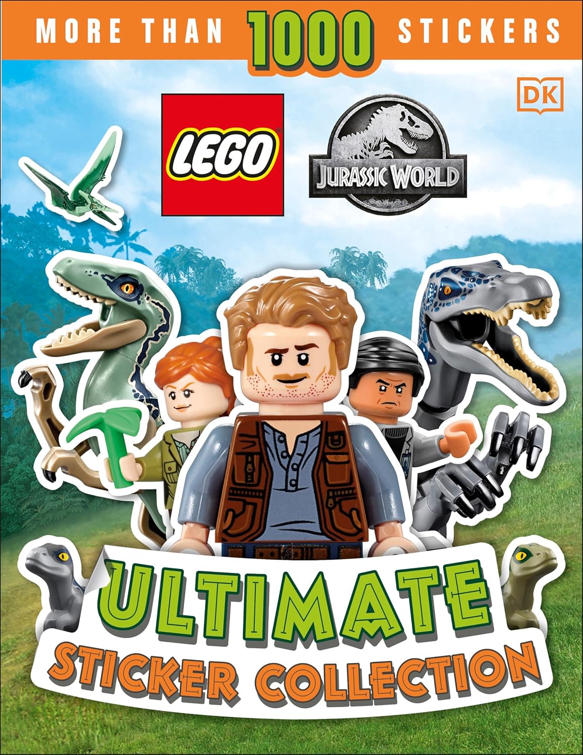 DK Ultimate Sticker Lego Jurassic World