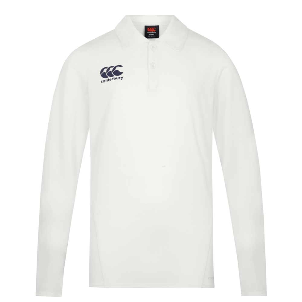 Canterbury Cricket Performance Polo Long Sleeve