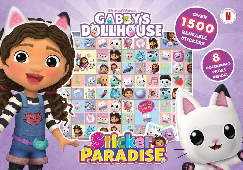 Gabby's Dollhouse Sticker Paradise