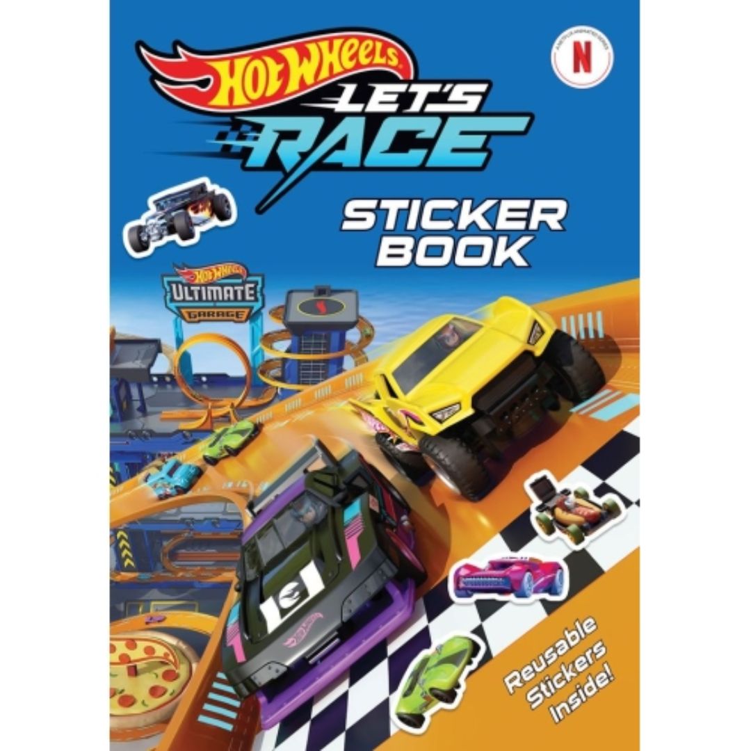 Hot Wheels Sticker Book