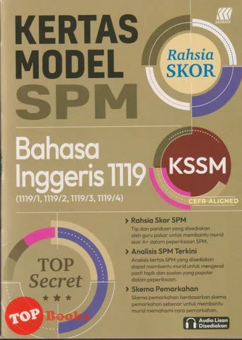 Kertas Model Rahsia Skor SPM English  '25 ** Old Edition