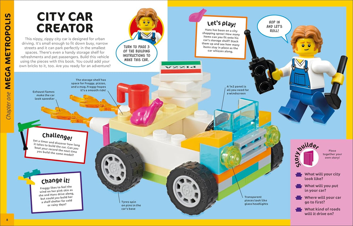 DK Lego World Builder (Incl Bricks)