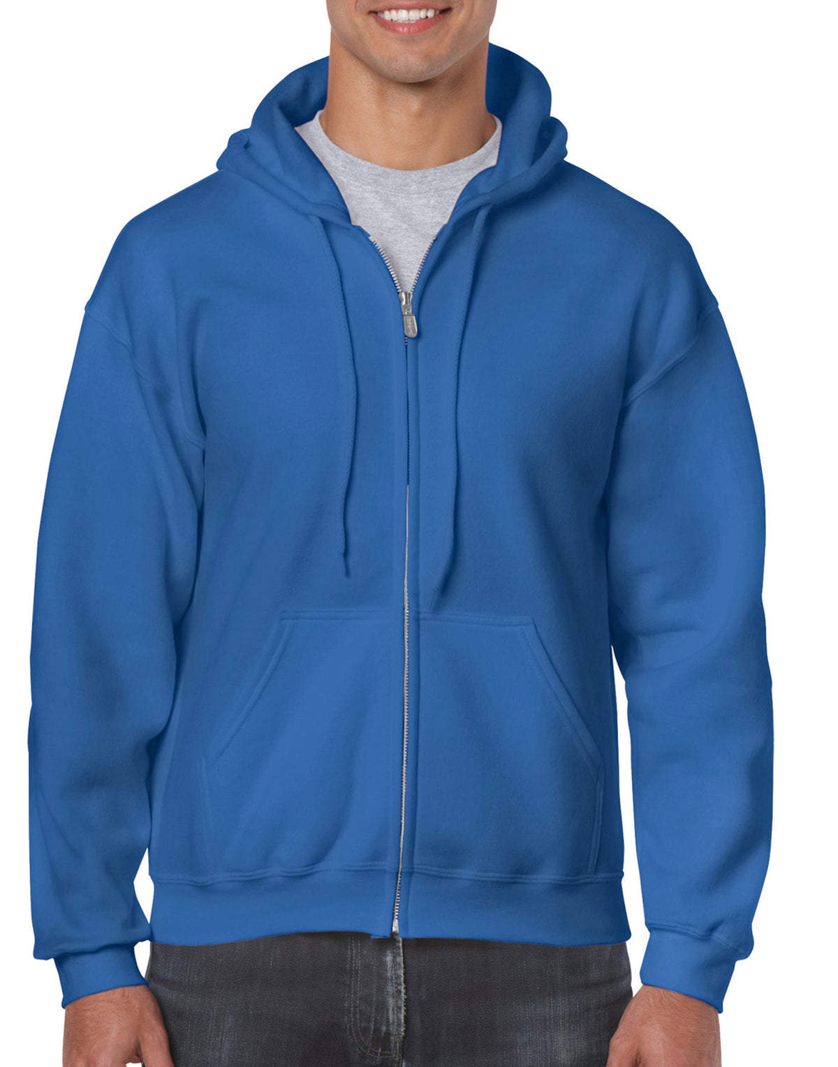 Kitking Heavy Blend Full Zip Hooded Sweater