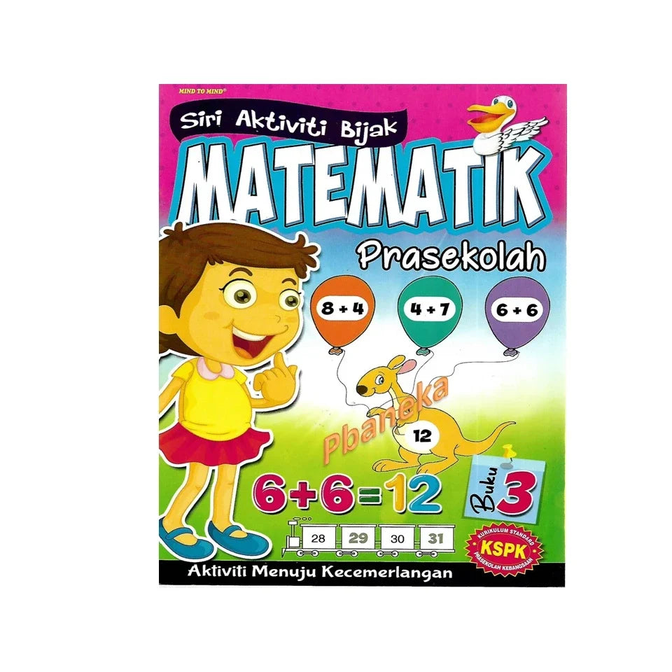 Siri Aktiviti Bijak Matematik ( Prasekolah ) - Buku 3