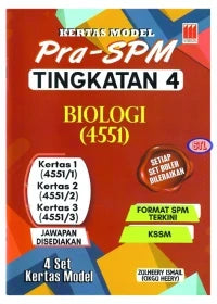 Kertas Model Pra-SPM Edisi Baharu Bahasa Biologi Tingkatan 4