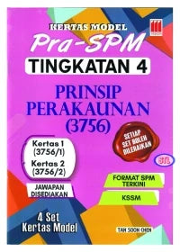 Kertas Model Pra-SPM Edisi Baharu Bahasa Prinsip Perakaunan Tingkatan 4