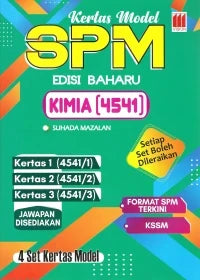 Kertas Model SPM Edisi Baharu Kimia SPM '25